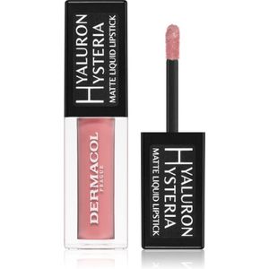 Dermacol Hyaluron Hysteria matte vloeibare lipstick Tint 04 4.5 ml