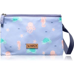 Saro Baby Lunch Bag zakje voor een snack Blue 14,5x21,5 cm 1 st