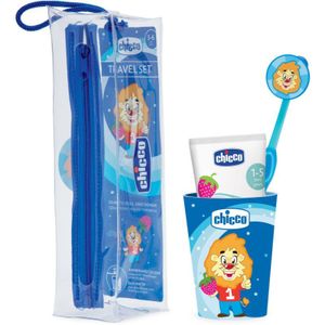 Chicco Travel Set Tandverzorgingsset Blue 3 y+ 1 st