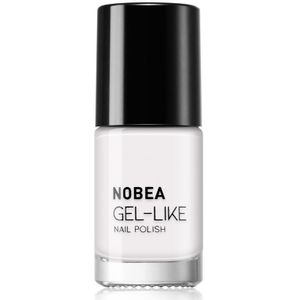 NOBEA - Day-to-Day Gel-like Nail Polish - Nagellak - Snow White - 6 ml