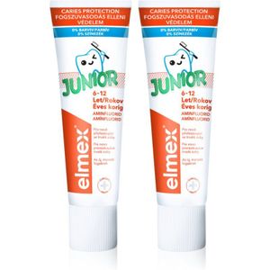 Elmex Junior 6-12 Years Kinder Tandpasta 2 x 75 ml