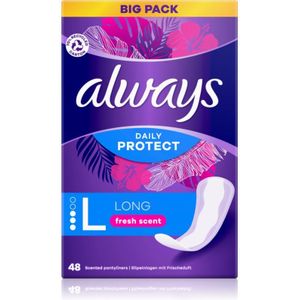 Always Daily Protect Long Fresh Scent inlegkruisjes met de geur van 48 st