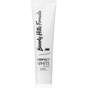 Beverly Hills Formula Perfect White Black Whitening Tandpasta met Actiefkool voor Frisse Adem Smaak  Fresh Mint 100 ml