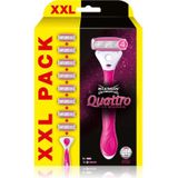 Wilkinson Sword Quattro for Women Aloe & Vit. E Vervangende Open Messen