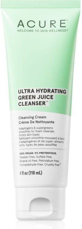 ACURE Ultra Hydrating Green Juice Reinigingscrème 118 ml