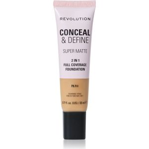 Makeup Revolution - Conceal & Define - Matterende Make-up Tint - F9.7W - 23 ml