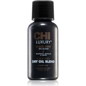 CHI Luxury Black Seed Oil Dry Oil Blend Voedende Droge Olie voor het Haar 15 ml