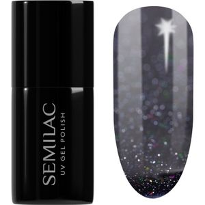 Semilac UV Hybrid Winter Collection Gel Nagellak voor UV/LED Lamp Tint 611 Violet Night 7 ml
