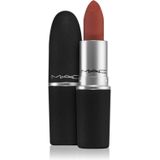 MAC Cosmetics Powder Kiss Lipstick Matterende Lippenstift Tint Devoted to Chili 3 g