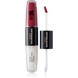Dermacol 16H Lip Colour Langaanhoudende lippenstift en lipgloss Tint 06 Merry Berry 2x4 ml