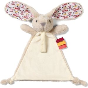 BabyOno Have Fun Cuddly Toy with a Dummy Holder pluche knuffel met clip Rabbit Milly 0 m+ 1 st