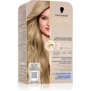 Schwarzkopf - Creme Supreme - Permanente Haarkleuring - Cool Ash Very Light Blonde - 60 ml