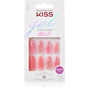 KISS Gel Fantasy Jelly valse nagels 28 st