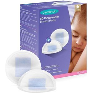 Lansinoh Breastfeeding Disposable Breast Pads wegwerpzoogcompressen 60 st