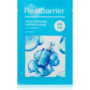Real Barrier Aqua Soothing Ampoule Mask kalmerende sheet mask 28 ml