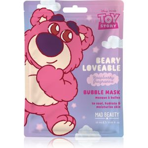 Mad Beauty Toy Story Gezichts Schuimmasker met Verkoelende Werking geuren Raspberry 25 ml