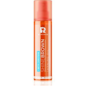 BYROKKO Shine Brown Beta Carotene Zonnebrandolie 150 ml