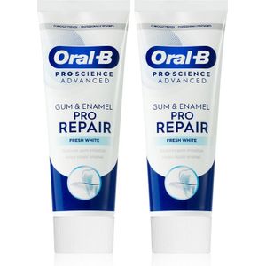Oral B - Gum & Enamel Repair - Tandpasta - Milde Whitening - 2x75 ml