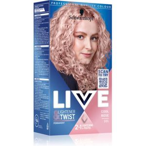 Schwarzkopf - LIVE Lightener & Twist - Haarkleuring - Tint 101 Cool Rose - 1 st