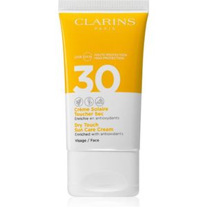 Clarins Dry Touch Sun Care Cream Zonnebrandcrème voor Gezicht SPF 30 50 ml