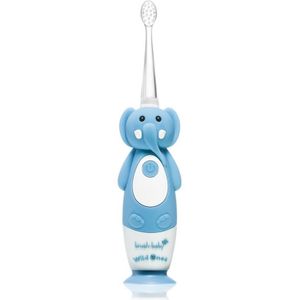 Brush Baby WildOnes WildOne Elektrische Tandenborstel + 2 Vervangende Koppen voor Kinderen Elephant 1 st