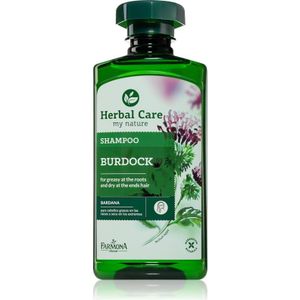 Farmona Herbal Care Burdock Shampoo voor Vette Hoofdhuid en Droge Haarpunten 330 ml
