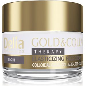 Delia Cosmetics - Gold & Collagen Therapy - Nachtcrème - 50 ml
