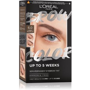 L’Oréal Paris Brow Color Wenkbrauwverf Tint 6.0 Light Brunette 1 st