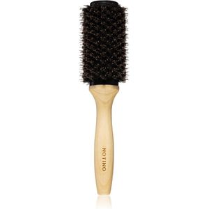 Notino Hair Collection Ceramic hair brush with wooden handle keramische haarborstel met houten handvat Ø 38 mm