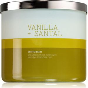 Bath & Body Works Vanilla & Santal geurkaars 411 gr