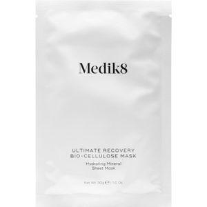 Medik8 Ultimate Recovery Bio-Cellulose Mask Cellaag Masker met Hydraterende en Kamlerende Werking 6 st