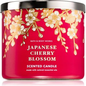 Bath & Body Works Japanese Cherry Blossom geurkaars III. 411 g
