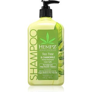 HEMPZ Tea Tree & Chamomile Lichte Hydraterende Shampoo voor het Haar 500 ml