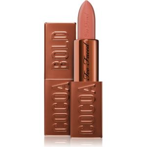 Too Faced Cocoa Bold Lipstick Crèmige Lippenstift Tint Hot Chocolate 3,3 g