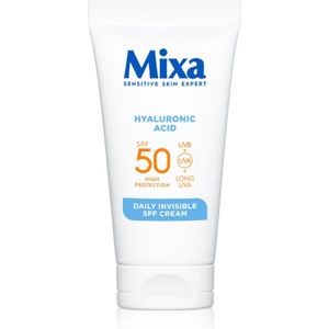 MIXA - Daily Invisible SPF Cream - Hydraterende Dagcrème - SPF 50 - 50 ml