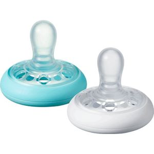 Tommee Tippee C2N Closer to Nature Breast-like 0-6 m fopspeen Natural 2 st