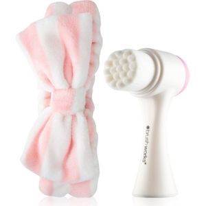 Brushworks Luxury Facial Cleansing Brush & Headband Set Gift Set