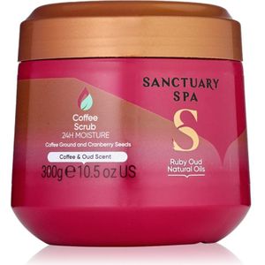 Sanctuary Spa - Ruby Oud - Bodyscrub - 300 ml - Veganistisch - Natuurlijke Ingrediënten