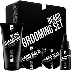 Angry Beards - Beard Grooming Set - Baardverzorging - 5 Stuks - Gift Box