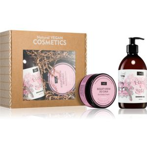 LaQ - Kitten Magnolia - Cosmetica Set - Verfrissende Douchegel 500 ml - Verzorgende Body Crème 200 ml