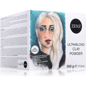 ZENZ Organic Ultrablond Clay Powder - Verlichtend Poeder - 500 g - Zonder Ammoniak