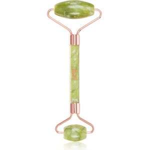 Fluff Face Roller Green Jade massage-instrument voor het Gezicht 144x45x35mm 1 st