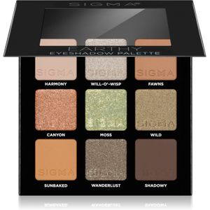 Sigma Beauty Party on The Go Oogschaduw Palette Tint Earthy 9 gr