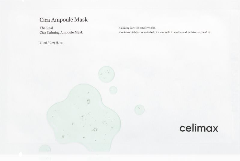celimax - The Real Cica - Gezichtsmasker - 25 ml - Hydrogel