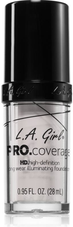 L.A. Girl Cosmetics - PRO. Coverage - Verhelderende Vloeibare Make-up - Tint White - 28 ml