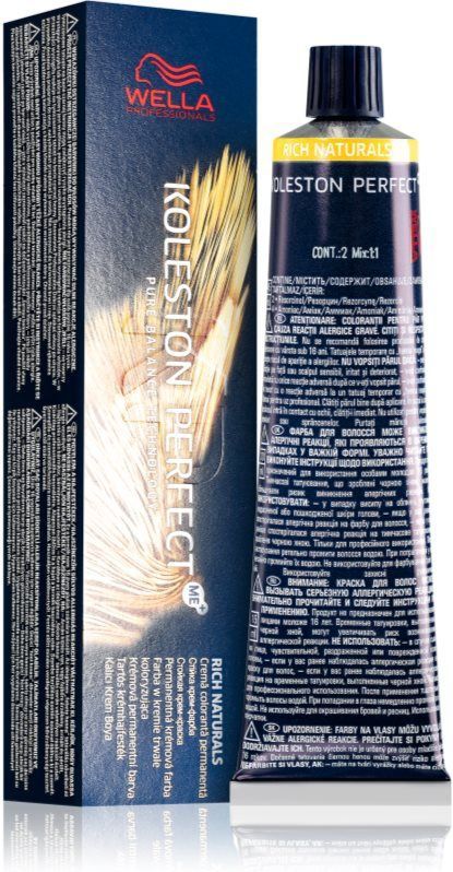 Wella Professionals Koleston Perfect ME+ Rich Naturals Pernamente Haarkleuring Tint  5/37 60 ml