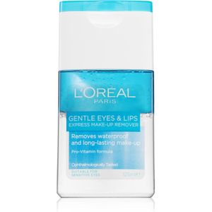 L’Oréal Paris Gentle Oog en Lippen Make-up Remover voor Gevoelige Huid 125 ml