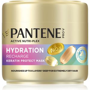 Pantene Pro-V Active Nutri Plex Hydration Recharge Herstellende en Hydraterende Haarmasker met Keratine 300 ml