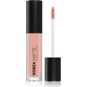 NOBEA Day-to-Day Matte Liquid Lipstick matte vloeibare lipstick Tint Cool Pink #M01 7 ml