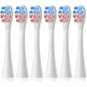 Oclean - Delicaat Care - Tandenborstelkoppen - Wit - 6-pack